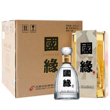 今世缘 白酒 国缘四开 4开 42度 500ml*4瓶 整箱装