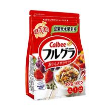 Calbee 卡乐比 早餐水果坚果燕麦片进口冲饮营养谷物即食囤货