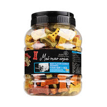HELLOJOY 狗狗饼干 宠物幼犬训导零食 狗饼干泰迪金毛狗狗磨牙洁齿棒 牛肉味 600G