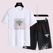 NASAOVER短袖T恤休闲运动套装男