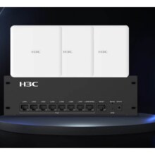 plus会员：华三（H3C）全屋wifi套装3个无线双频ap面板+8口PoE路由器企业分布式千兆路由器无缝漫游