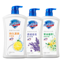 京东百亿补贴、plus会员:舒肤佳健康净护沐浴露2.44kg套装（柠檬1kg+金银花720g+薰衣草720g）