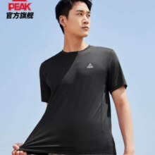匹克 防晒速干冰感圆领短袖T恤运动上衣男 任拍两件