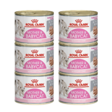 京东百亿补贴、PLUS会员：ROYAL CANIN 皇家 进口猫罐头猫粮猫湿粮慕斯 幼猫1-4个月 195g*6罐