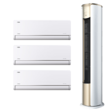 PLUS会员：Midea 美的 空调套装 全家福套餐（大1.5匹*3风尊II+3匹锐云II）