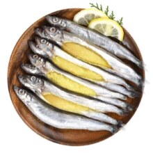 Plus会员:卖鱼七郎加拿大多春鱼冷冻全籽1kg*5件