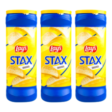 PLUS会员：乐事（Lay's）薯片经典原味桶装163g*3 墨西哥进口 休闲零食膨化食品*2件+凑单品