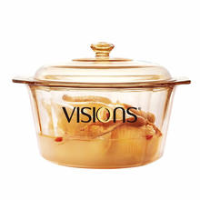 VISIONS 康宁 晶钻透明玻璃锅 5L