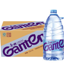 PLUS会员:景田 饮用纯净水 1.5L*12瓶 整箱装
