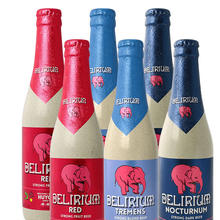 88VIP会员：DELIRIUM 粉象 啤酒组合装 330ml*6瓶