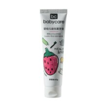 【4支更划算】babycare儿童牙膏1-6-12岁德国奥拉氟防蛀益生菌宝