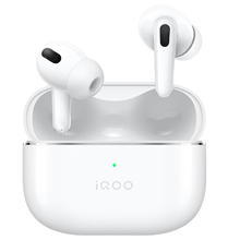 iQOO TWS 2 入耳式真无线动圈主动降噪蓝牙耳机 电光白