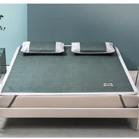 LOVO 乐蜗家纺 瑞狮闹闹 贡藤凉席三件套 150*200cm