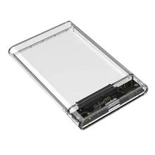 MAX Base 移动硬盘盒支持6TB 2.5英寸 经典透明款
