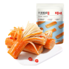 百草味手撕蟹柳378g香辣味 *3件