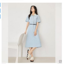 DUIBAI 对白 女式中长连衣裙 DDQ150