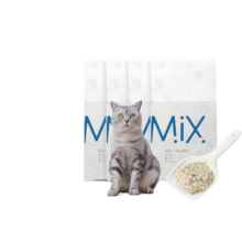 网易严选四合一混合猫砂升级款三重除臭吸水高效结团无尘猫咪用品 2.5kg 四袋