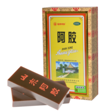 福牌阿胶 山东精装阿胶块阿胶片 精胶 补血滋阴润燥阿胶福牌山东驴皮东阿镇 250g1盒装