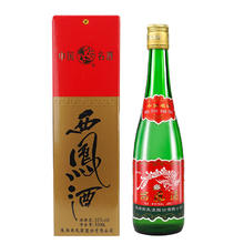 西凤酒 绿瓶绿脖光瓶酒 55度 凤香型白酒 500m单瓶盒装省外版 凑单 金剑南k6 52度118.64元
