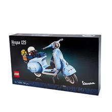 百亿补贴：LEGO 乐高 积木10298Vespa韦士柏小绵羊摩托车罗马假日赫本同款玩具