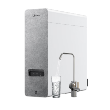 15日20点：Midea 美的 净水器家用净水机白泽1200G 6年RO反渗透 厨下式净水器直饮净饮机 大通量3L/分