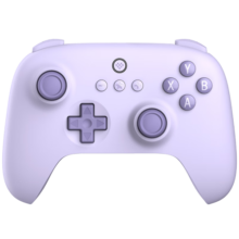 八位堂（8BitDo）猎户座青春版游戏手柄无线PC电脑Steam安卓我的世界 原神 APEX FPS 2.4g无线 仙霞紫+定制OTG线
