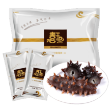 喜玉大连即食海参500g 固形物80%以上 10-15只 简装 辽刺参