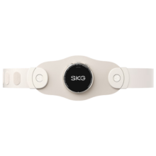 SKG腰部按摩器腰带腰椎智能腹部红光热灸热敷便携按摩仪 母亲节520礼物实用送妈妈送男女友生日礼品 【新升级二代】超薄隐形+红外热敷