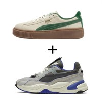 PUMA 彪马 女子复古增高厚底休闲板鞋＋情侣同款休闲鞋