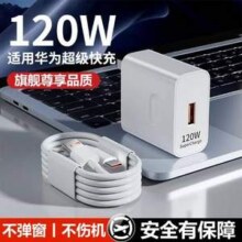 安诗登 华为快充套装（120W快充头+1米快充线）