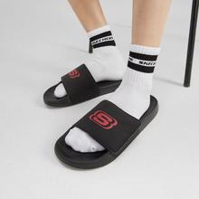 SKECHERS 斯凯奇 出清捡漏】男鞋男运动拖鞋一字拖鞋户外室内拖鞋男子拖鞋春夏季