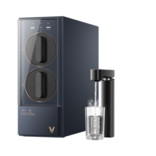 云米（VIOMI）净水器家用 加热直饮一体机 1000G加热净水器 厨下RO反渗透直饮机过滤器 APP智能互联 2.5L/min