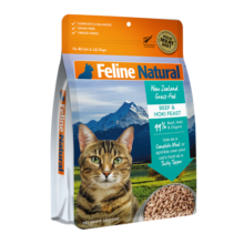 K9Natural冻干猫粮主粮零食全猫粮新西兰进口无谷物脱水鲜肉feline猫粮 牛肉&鳕鱼（320g）