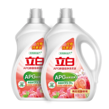 京东百亿补贴、plus会员:立白APG除菌倍净香氛洗衣液2kg*2  除菌 持久留香型