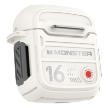 plus会员、京东百亿补贴:魔声（Monster）【机甲风】XKT16半入耳式蓝牙耳机 米色【机甲设计+新版蓝牙5.3】