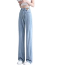 PLUS专享立减：俞兆林 天丝牛仔裤 浅蓝L