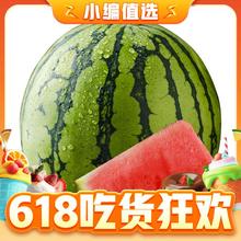 京东PLUS：QUXIANYU 趣鲜语 麒麟西瓜 1粒装 单果5-6斤