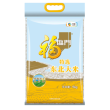 新活动、plus会员：福临门 特选东北大米 粳米 5kg/袋*7