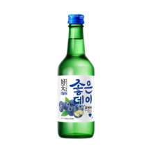 好天好饮韩国烧酒 蓝莓味 13.5度 原瓶进口 微醺自饮 360ml 单瓶装