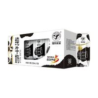 MODERN FARMING 现代牧业 三只小牛金奖2小时纯牛奶250ml×12盒礼盒装 自有牧场 营养早餐 买一送一(24罐)