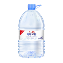 PLUS会员、需首购：阿尔卑斯天然矿泉水5L*4桶 *2件