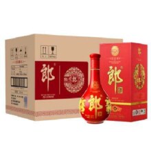 预售：郎酒 红花郎10 53度 酱香型白酒 500ml*6瓶 整箱装