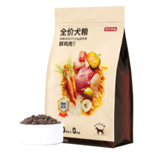 京东PLUS：京东京造 鲜肉无谷狗粮中大型犬粮 15kg