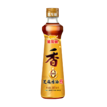 PLUS会员:金龙鱼100%纯芝麻香油 400ML 2瓶