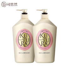 KUYURA 可悠然 大黄瓶美肌沐浴露家庭装 欣怡幽香1000ml*2瓶