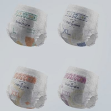 PLUS会员：babycare Air pro夏日超薄拉拉裤成长裤加量装 XL2包76片/ 2XL2包66片/3XL2包60片 拍2件组合
