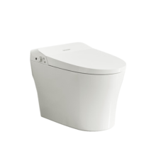 夏普（SHARP）日本智能马桶脚感冲水抗菌即热式座圈烘干虹吸式坐便器 脚感冲水丨应急停电冲水【N56】 250/300/350/400/坑距下单请备注