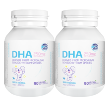 OZ Good Dairy澳乐乳 DHA婴幼儿海藻油胶囊 DHA儿童宝宝藻油软胶囊 90粒装 DHA婴幼儿儿童藻油 90粒（2瓶）