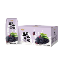 PLUS会员、需首购：左江 桑葚水牛奶 210ml*10盒