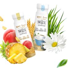 MENGNIU 蒙牛 阿慕乐酸奶原味燕麦黄桃味低温早餐210g*10